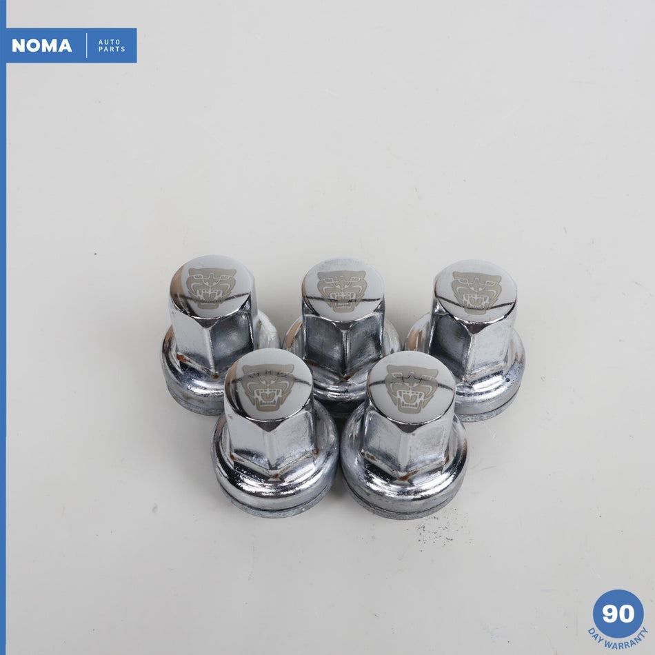 09-21 Jaguar XF X250 Wheel Lug Nuts Bolts Set of 5 1X431012AB