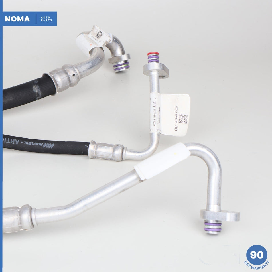 16-20 Jaguar XF X260 Air Conditioning AC A/C Heater Line Hose Pipe Set of 3 OEM