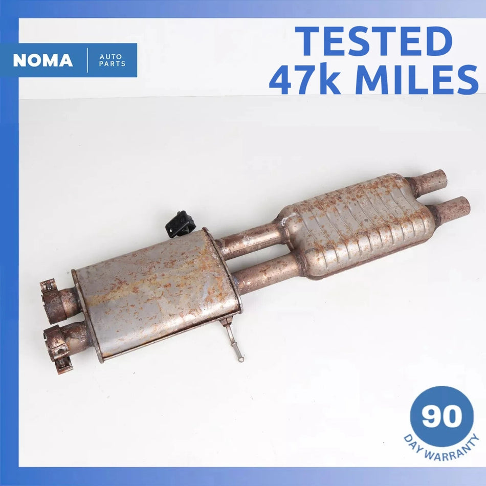 14-19 LR Range Rover L405 3.0L S/C Exhaust Center Muffler Resonator OEM 47k
