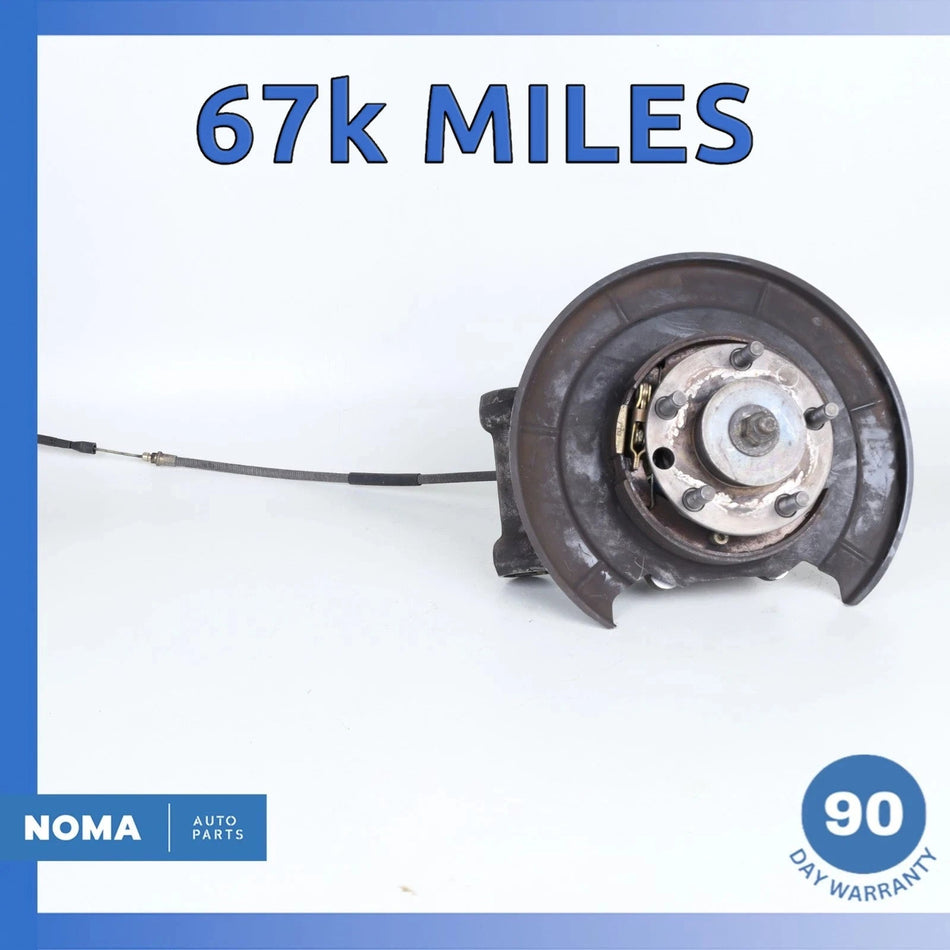 95-00 Jaguar X100 XK8 XJ8 Rear Right Side Spindle Knuckle Hub w/ Shield OEM 67k