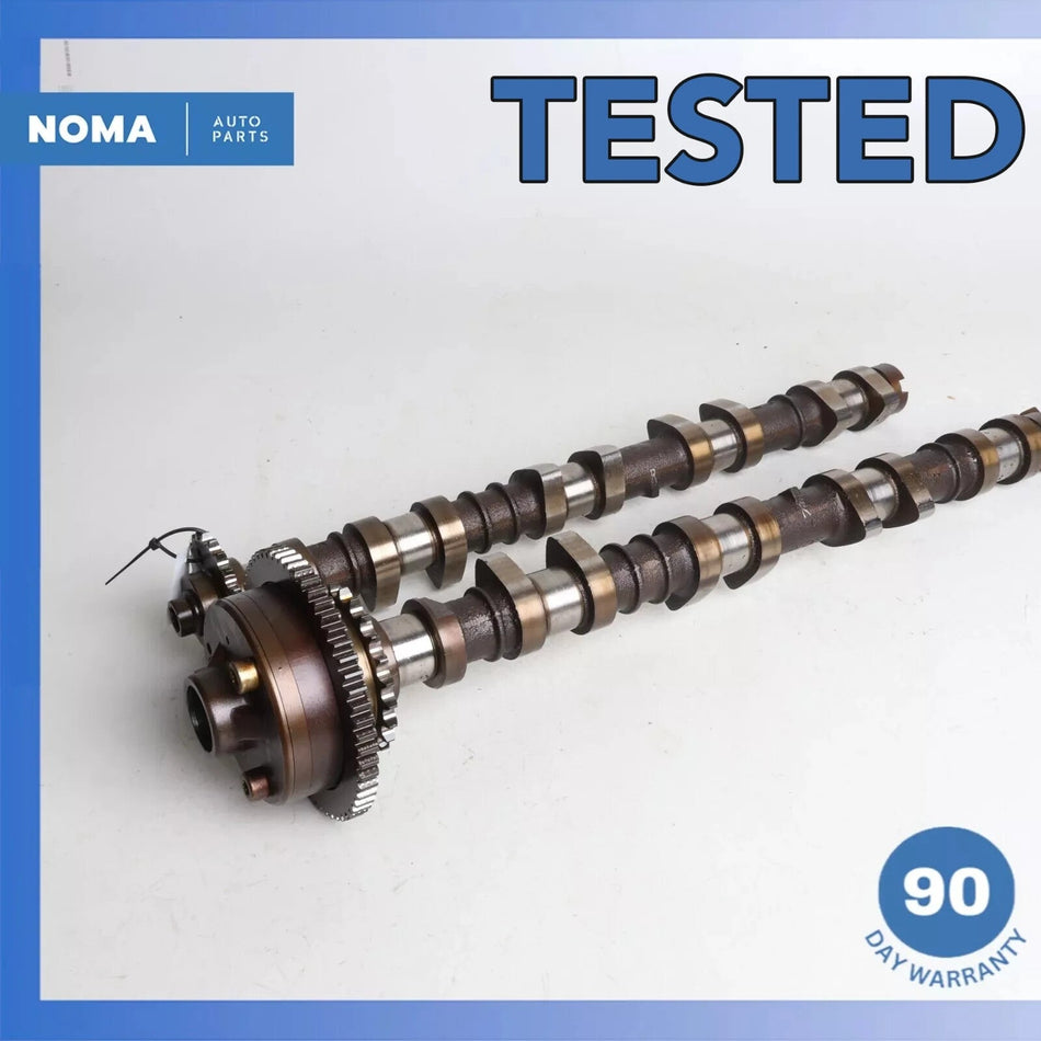 03-10 Jaguar X358 XJ8 XK Engine Right Exhaust & Intake Camshaft Set of 2 OEM