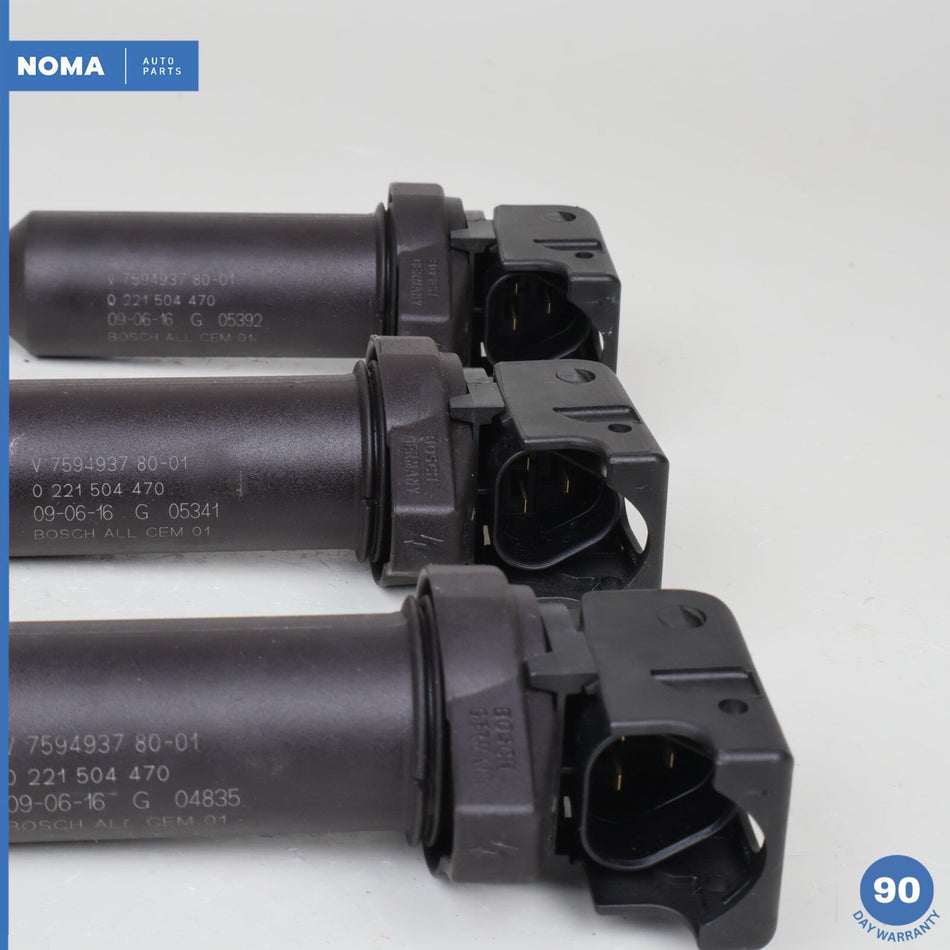 2009 BMW E89 Z4 35i N54 Engine Motor Ignition Coil Set of 6 12137594937 OEM