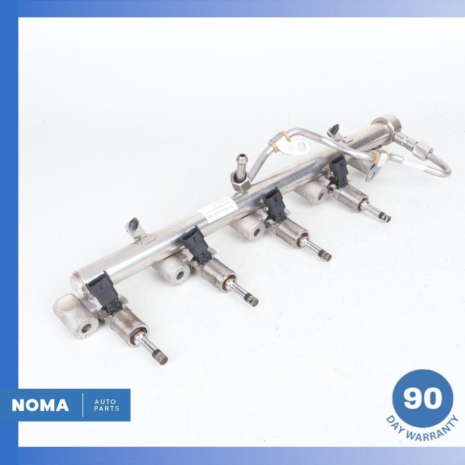 12-17 RR Evoque L538 2.0 Engine Motor Fuel Injector Rail w/ Injectors OEM 62k