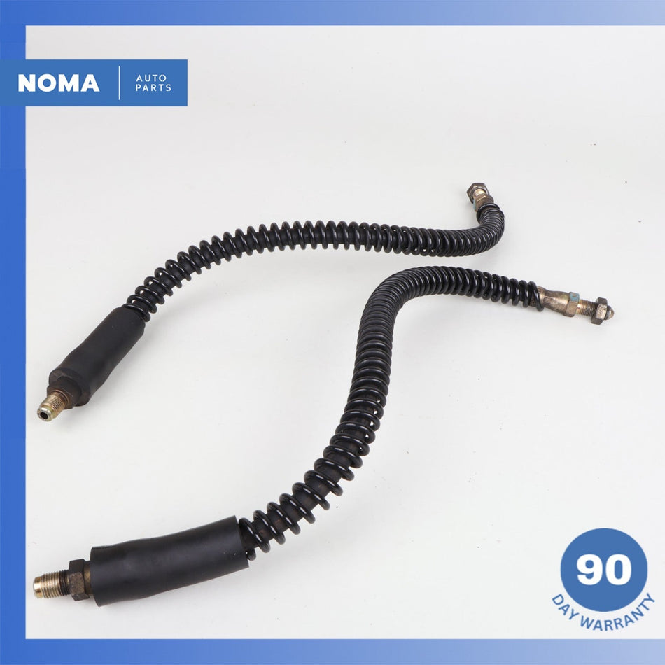 98-06 Jaguar X100 XK8 Front Left & Right Side Flexible Brake Line Set of 2 OEM