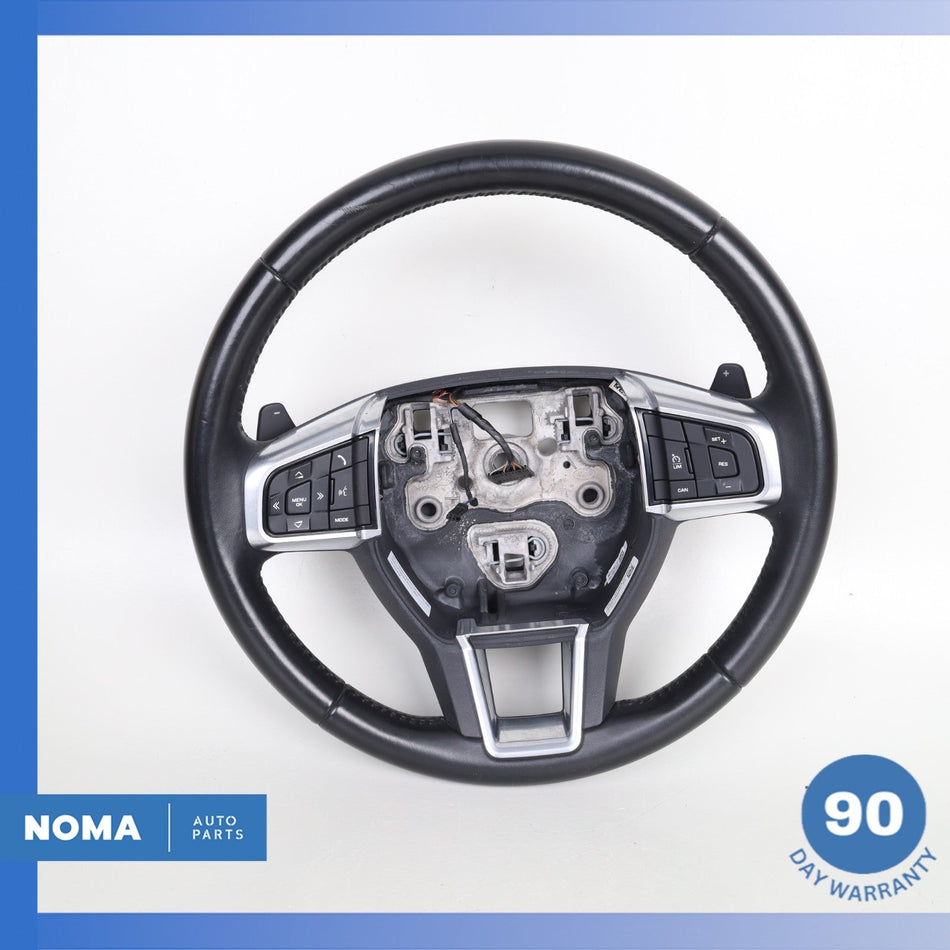 15-19 LR Discovery Sport L550 Steering Wheel w/ Paddle Shifters Black OEM