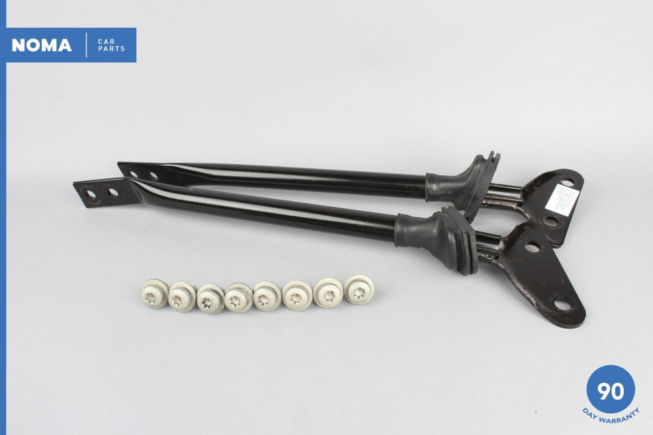 07-15 Jaguar XK X150 Front Right & Left Side Engine Reinforcement Brace Set OEM