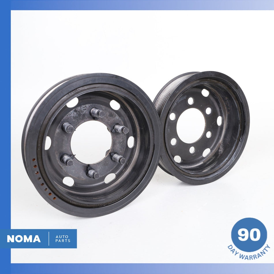 10-23 Jaguar X152 F-Type XE LR Engine Crankshaft Balancer Pulley OEM 65k
