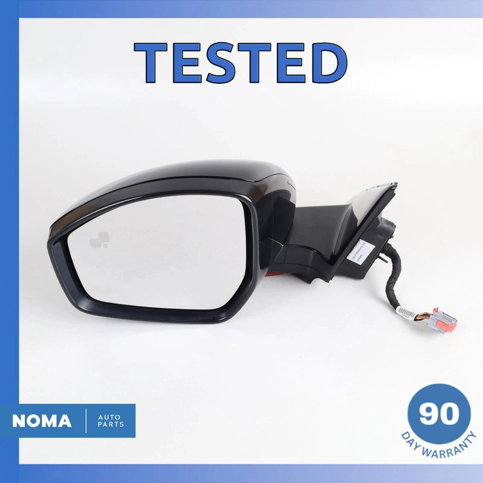 14-17 Range Rover Evoque L538 Left Rear View Mirror Assembly w/ Blind Spot OEM
