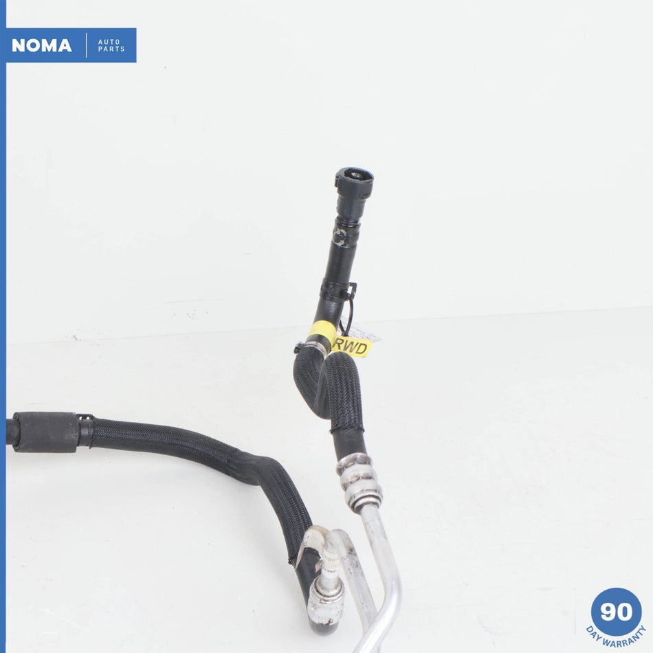 10-15 Jaguar X250 XF RWD Power Steering Oil Fluid Cooler w/ Hose 9X233F780AD OEM