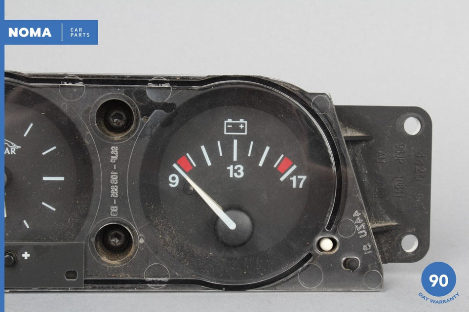 97-02 Jaguar XK8 XKR X100 Dashboard Oil Pressure Battery Clock Gauge Cluster OEM