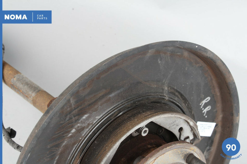 10-12 Range Rover L322 Rear Right Side Axle Shaft w/ Knuckle Hub & Shield OEM