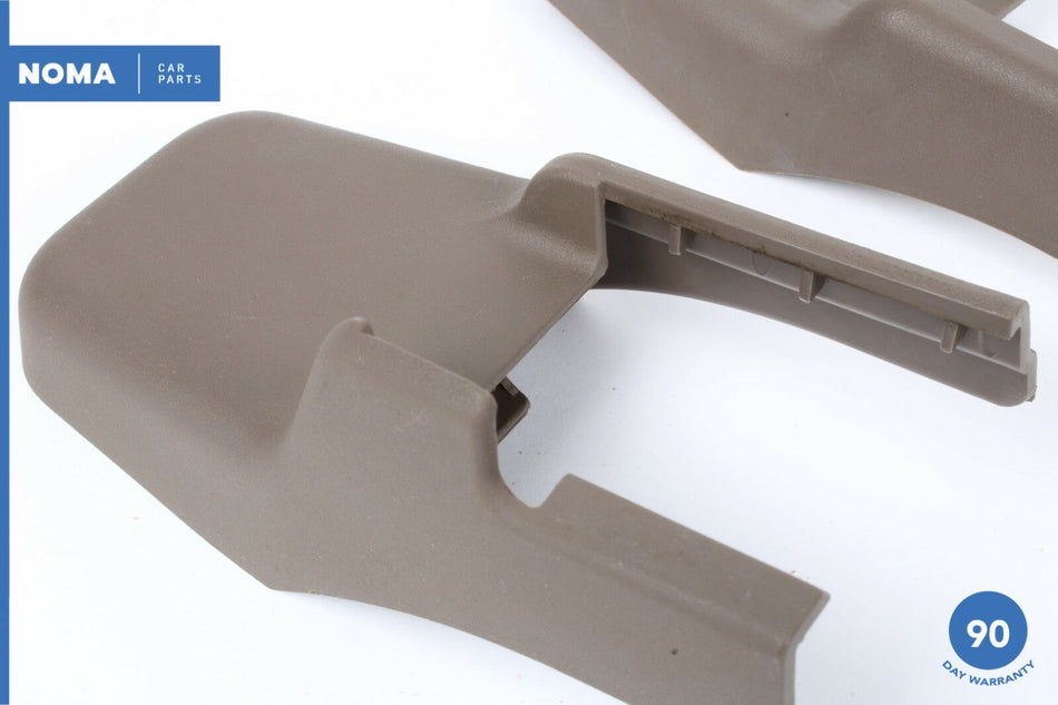 03-08 Jaguar X204 S-Type Front Right Seat Rail Catch Cover Trim Set of 2 AMB OEM