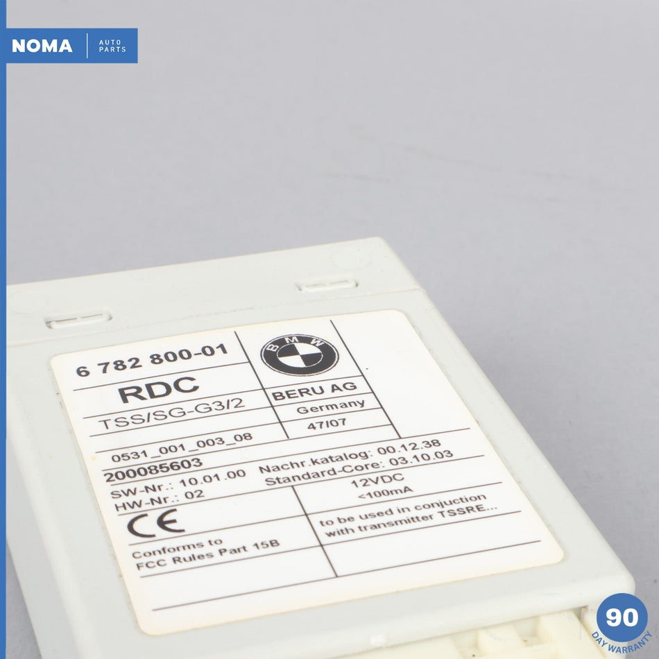 04-10 BMW 650i E64 E63 TPMS Tire Pressure Monitor Module 6782800 OEM