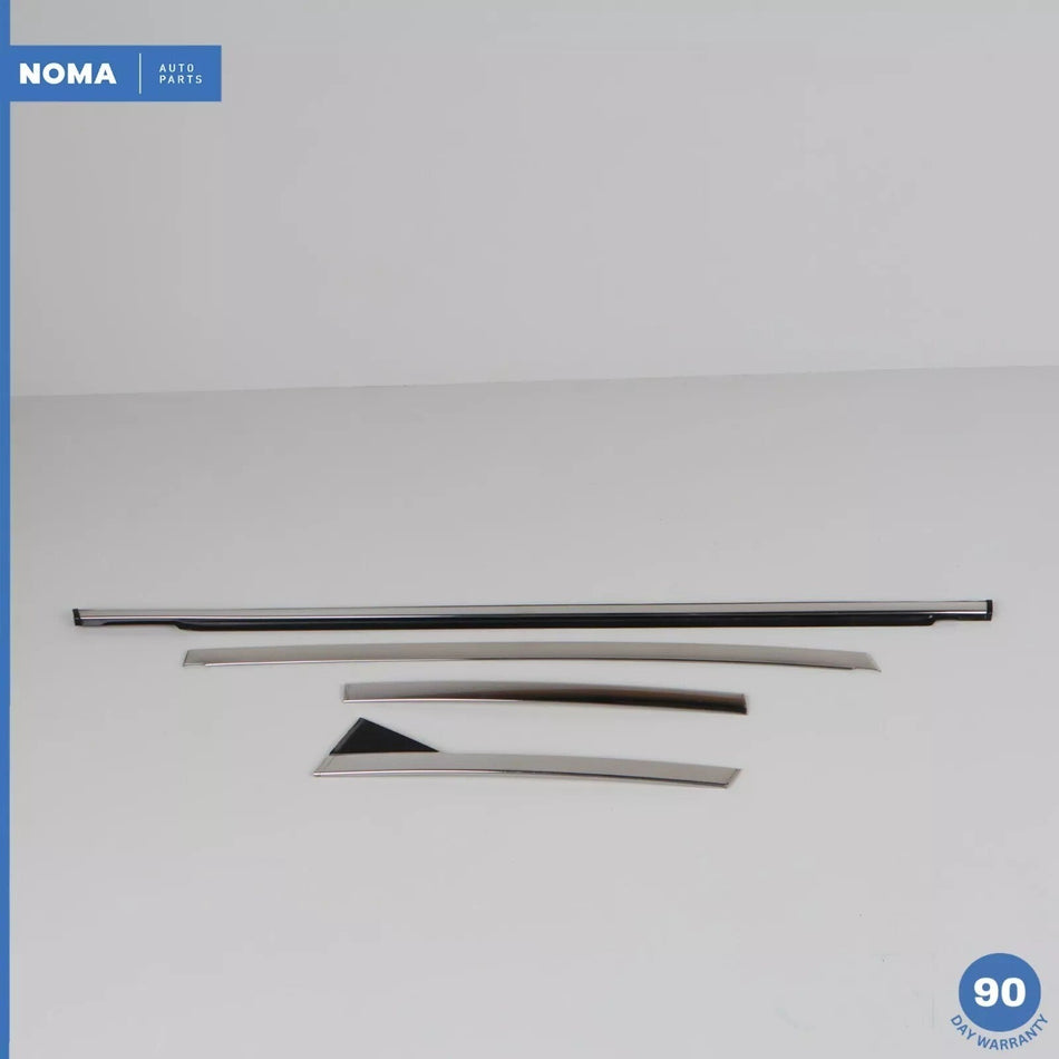 98-03 Jaguar X308 XJR XJ8 Rear Left Side Outer Door Window Molding Set OEM