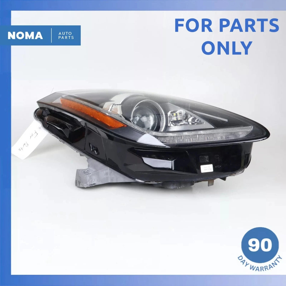 14-17 Jaguar F-Type Right Headlight Lamp Adaptive Bi-Xenon OEM For Parts Only