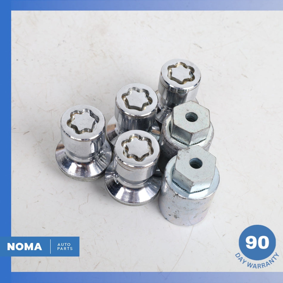 2019 Jaguar X351 XJL XJR Wheel Locking Lug Nuts Bolts Set of 6 GX7M17A147AA OEM