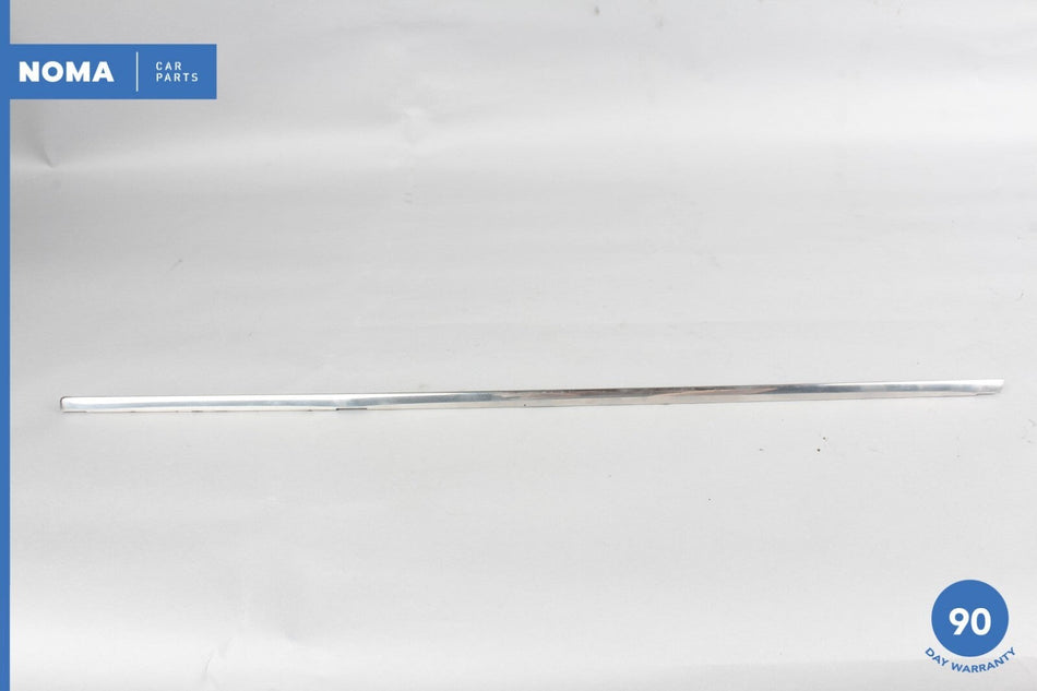84-87 Jaguar XJ6 Series 3 Rear Left Driver Side Door Window Molding Chrome OEM