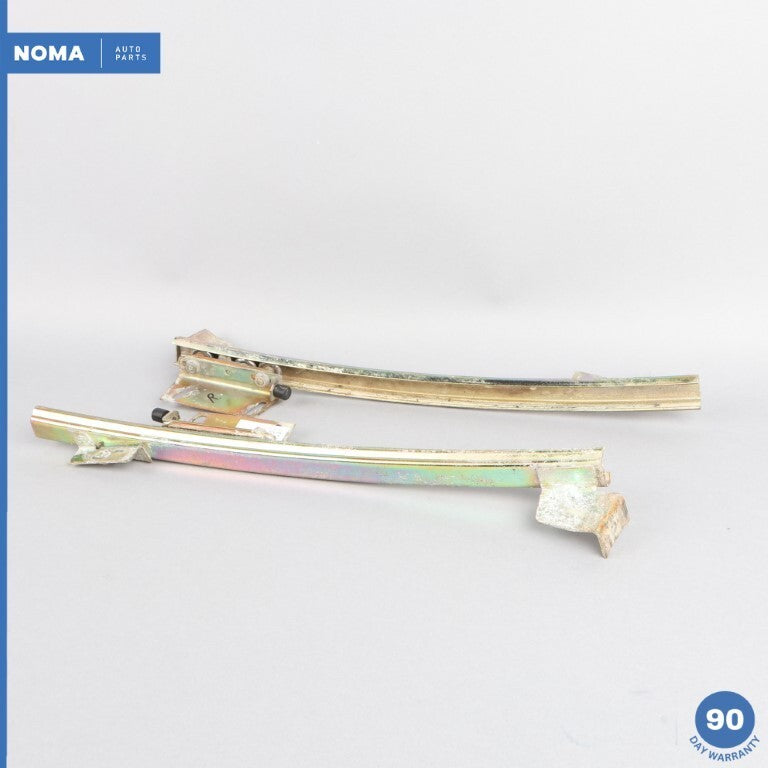 92-93 Jaguar XJS Series 3 Left Driver Side Door Window Track Set of 2  OEM