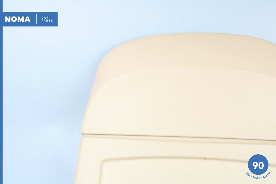 02-08 BMW 750Li E65 E66 Front Right or Left Side Seat Back Cover Panel Beige OEM