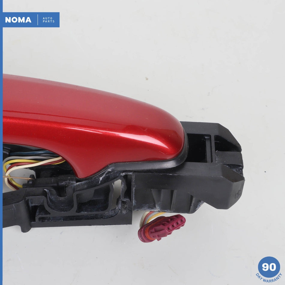 2015 Jaguar X250 XF Rear Right Exterior Door Handle w/ Cable & Bracket Red OEM