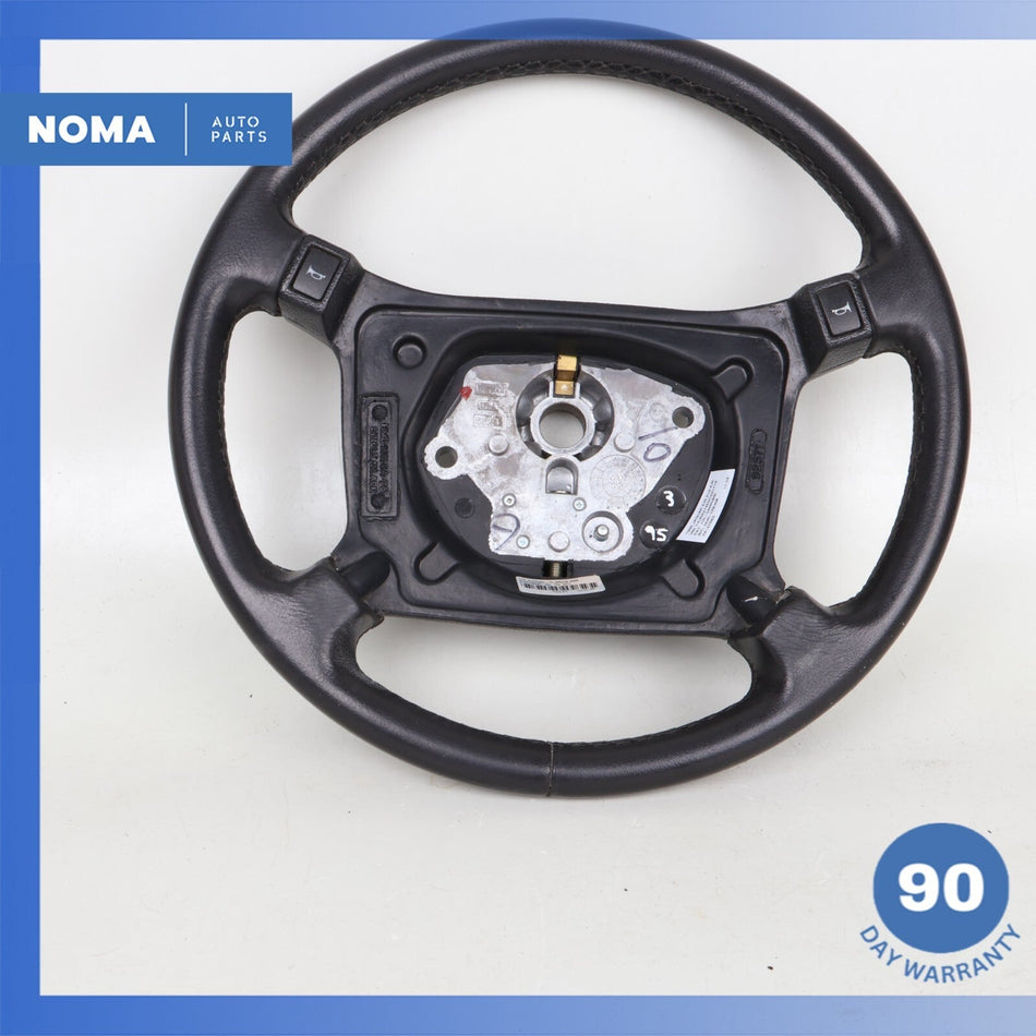 92-96 Jaguar XJS Series 3 Leather Steering Wheel Black HMD9181CA OEM