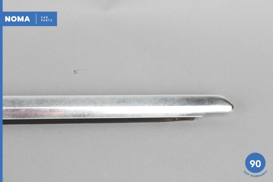 03-08 Jaguar S-Type X204 Rear Right Door Exterior Window Molding Seal Chrome OEM
