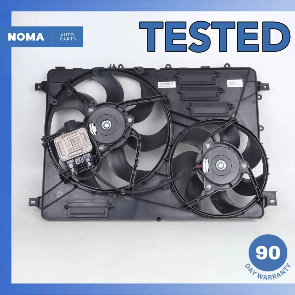 12-17 Range Rover Evoque L538 LR2 Engine Motor Cooling Radiator Fan Assembly OEM