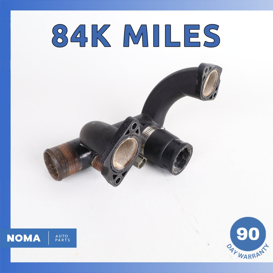 97-03 Jaguar X100 XK8 Thermostat Housing Water Outlet Pipe 96JV8A504BD OEM 84k