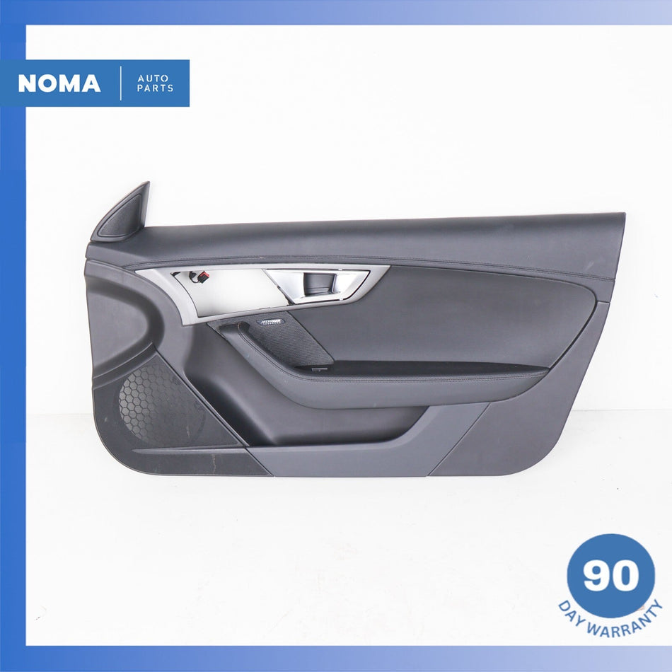 14-20 Jaguar X152 F-Type Right Passenger Side Interior Door Trim Panel Black OEM