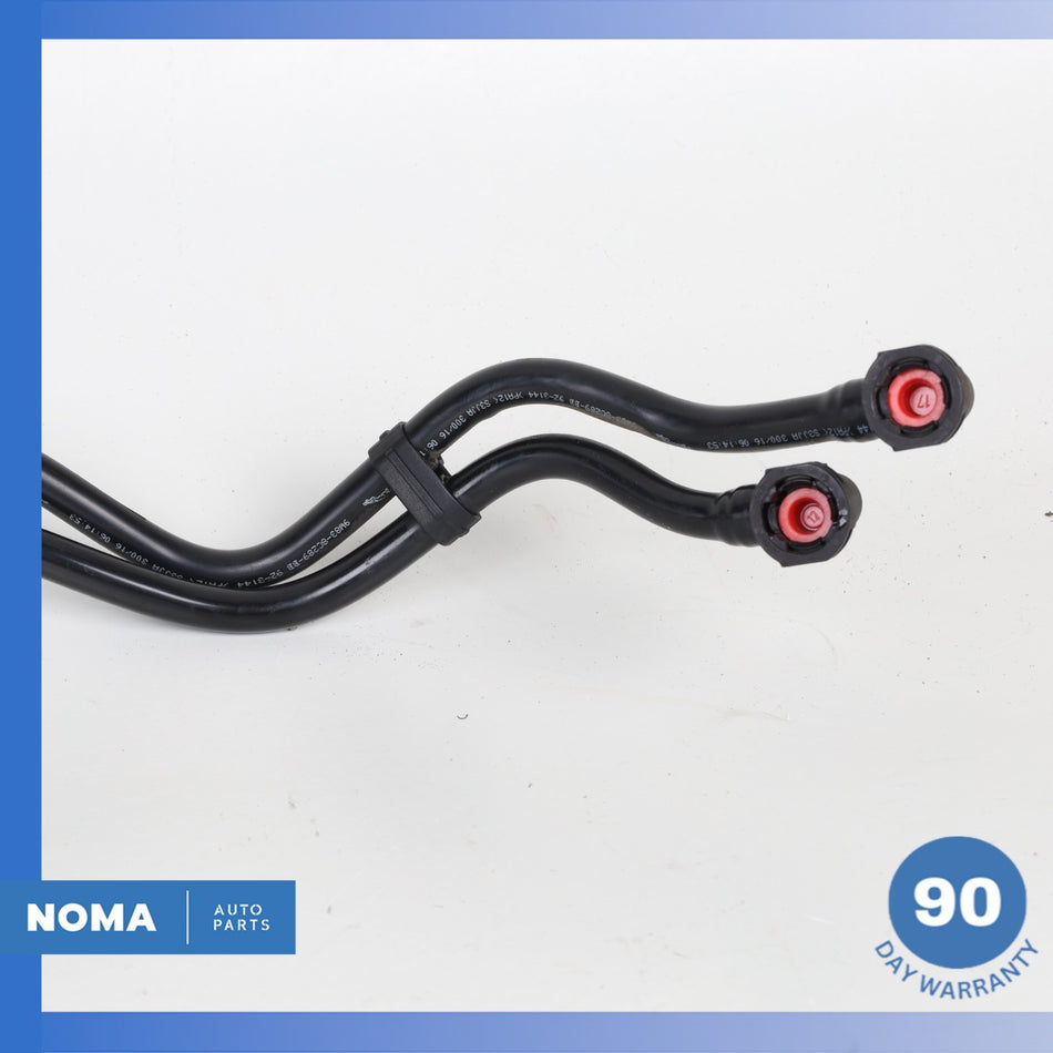 10-21 Jaguar X152 F-Type XKR Engine Radiator Coolant Return Hose Set OEM 22k