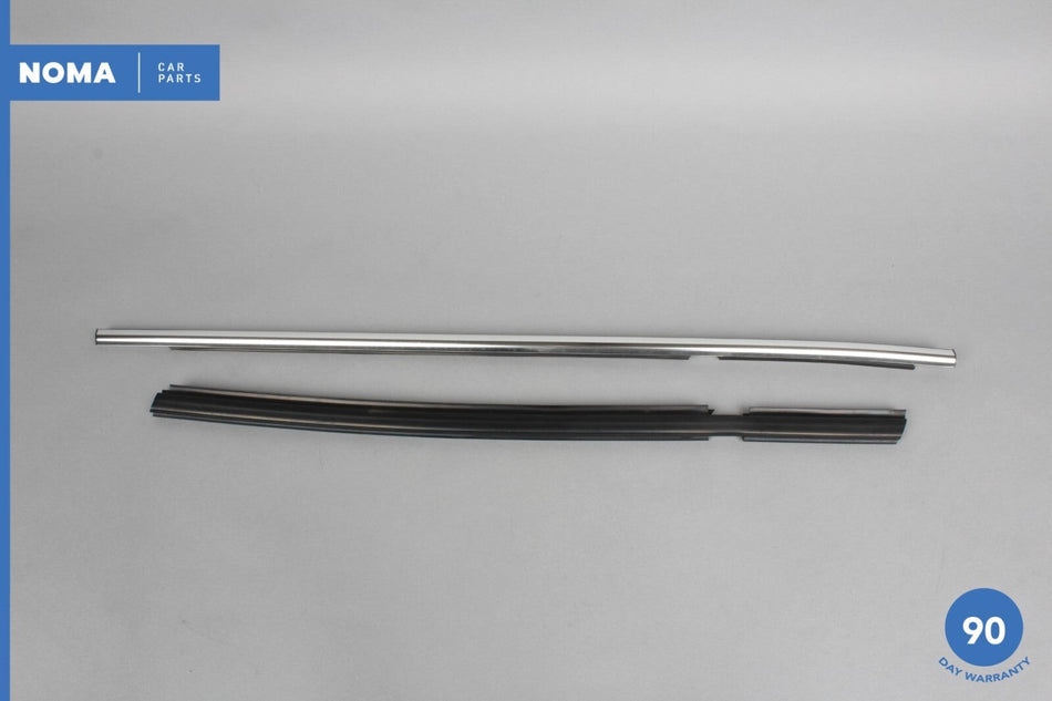 04-09 Jaguar XJ8 XJR X350 X358 SWB Rear Right Side Window Exterior Molding OEM