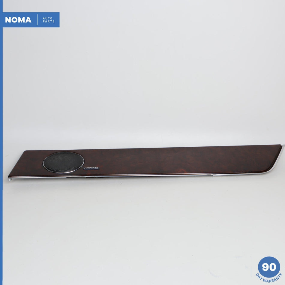 10-19 Jaguar XJL LWB Rear Right Door Interior Molding Wood Meridian Surround OEM