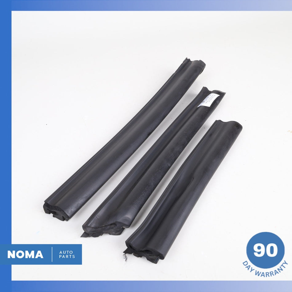 89-96 Jaguar XJS Convertible Top Roof Right Side Outside Molding Seal Set OEM