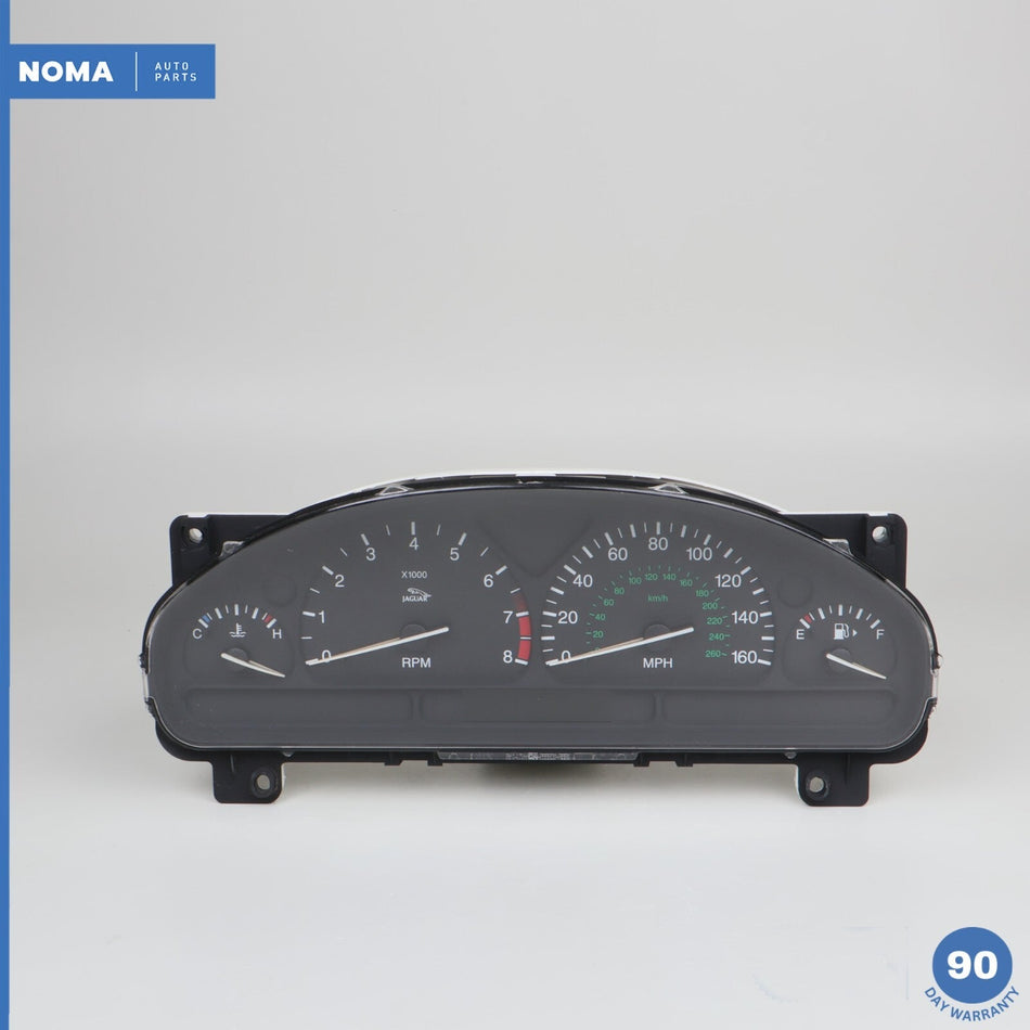 00-02 Jaguar S-Type X200 Instrument Cluster Speedometer XR8F10849BL OEM
