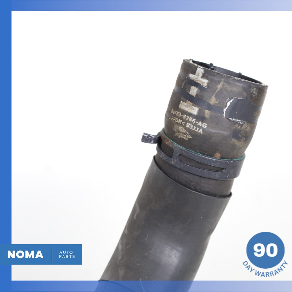 2017 Jaguar X152 F-Type Engine Thermostat Housing w/ Hoses 8W938555BC OEM