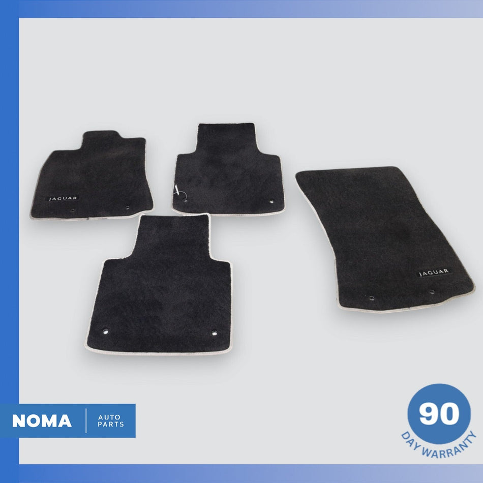 10-19 Jaguar X351 XJL LWB Front & Rear Carpet Floor Mat Set EW93130A22DA OEM