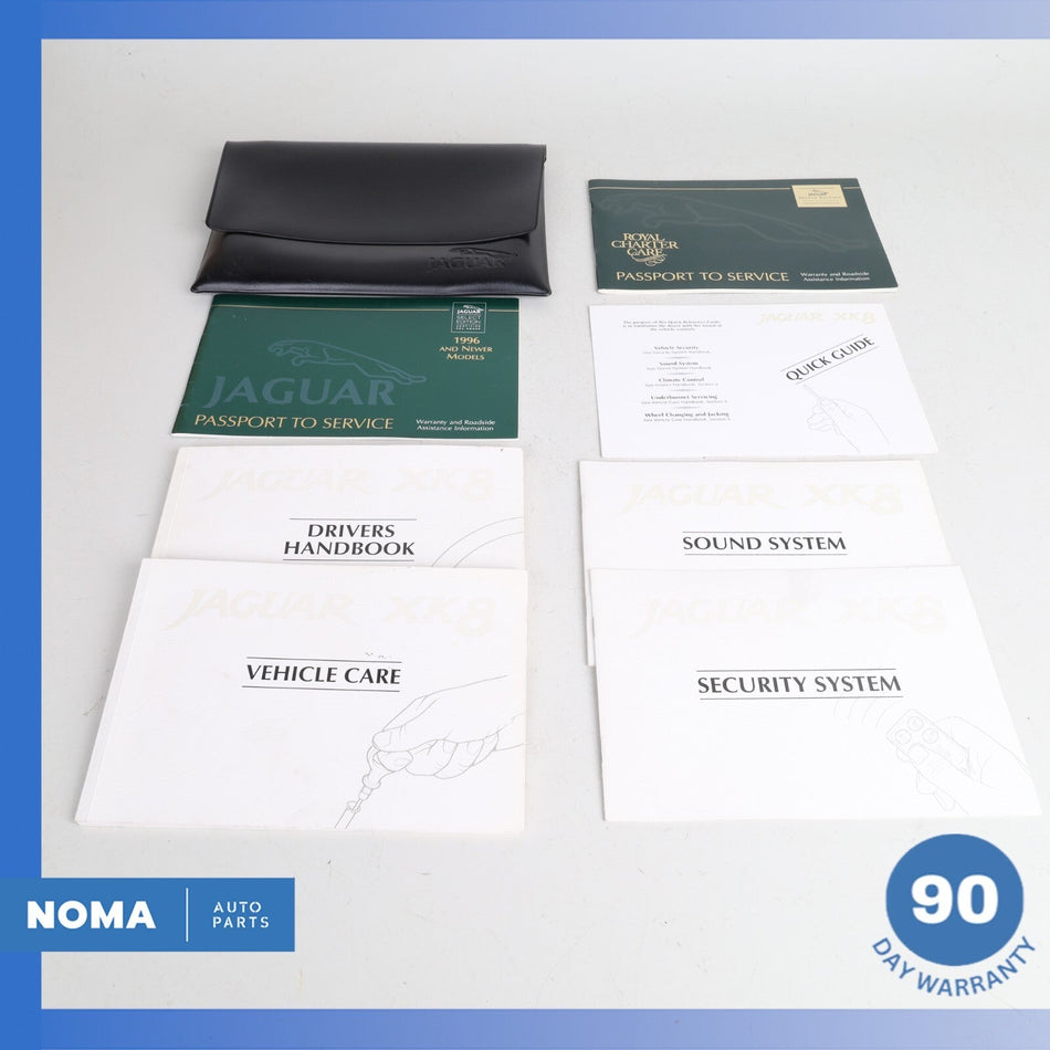 1997 Jaguar X100 XK8 Owner's Operator's Manual Book Assembly OEM