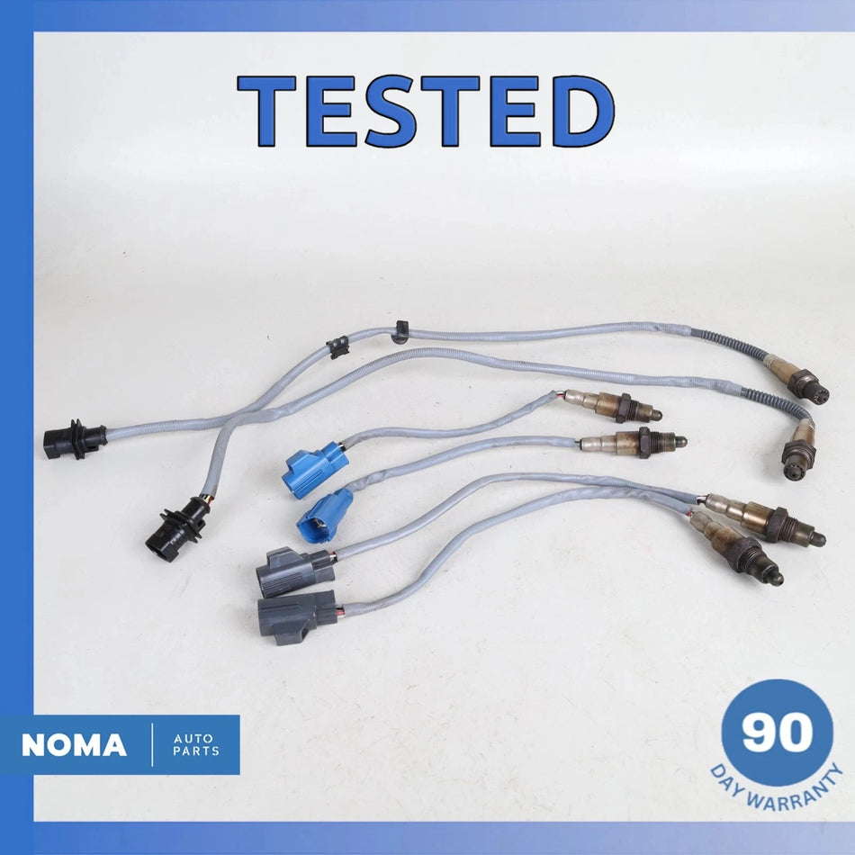 13-19 Jaguar X351 XJ AWD Oxygen O2 Sensor Lambda Set of 6 OEM