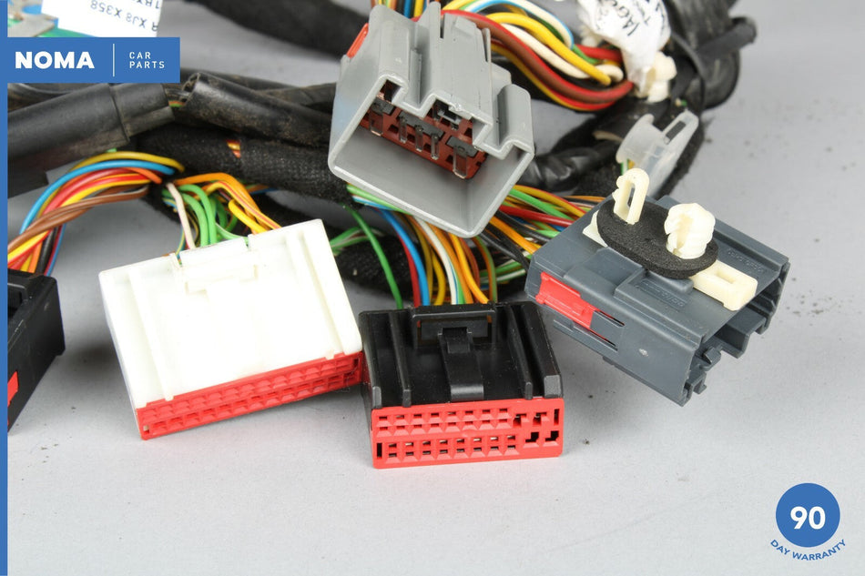04-09 Jaguar X350 X358 XJ8 Front Left Driver Side Door Wiring Harness OEM