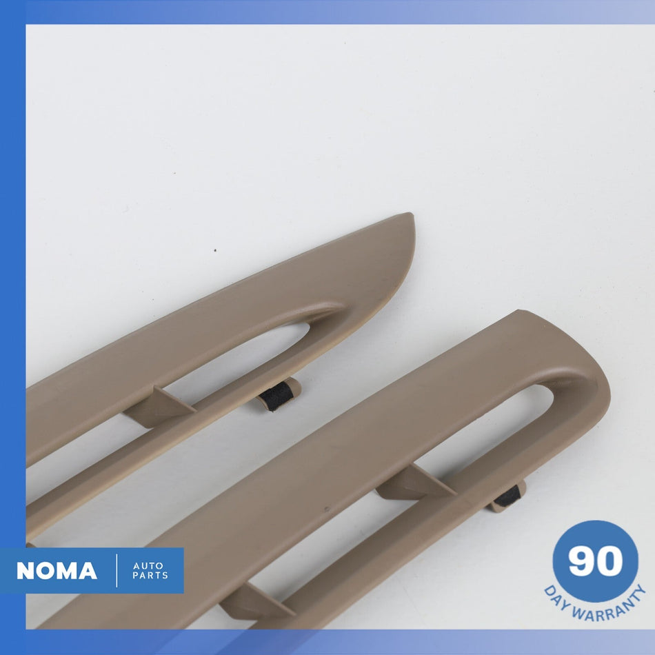 97-06 Jaguar X100 XK8 XKR Dash Windshield Air Vent Grill Grille Set Beige OEM