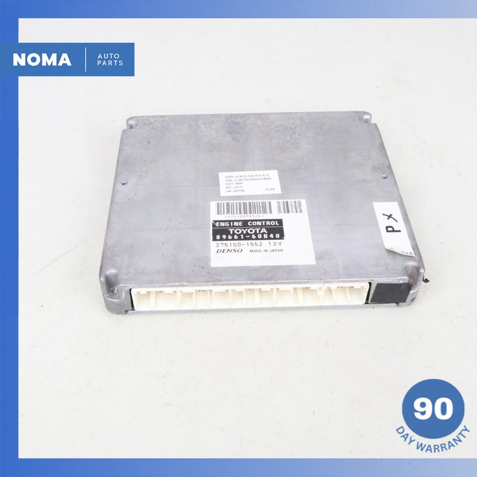 2005 Lexus UZJ120 GX470 4.7L ECU Engine Control Module Computer Unit OEM