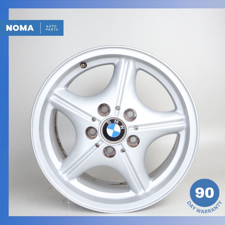 96-02 BMW E36 Z3 Style 35 7 x R16 16" Wheel Rim Silver 36111092260 OEM