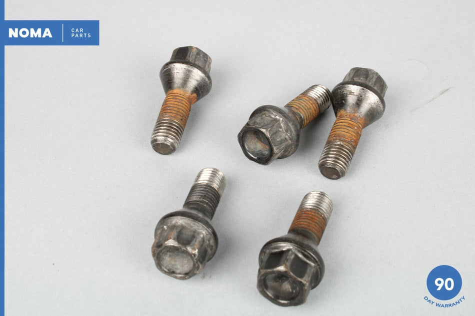 84-87 Jaguar XJ6 Series 3 Wheel Lug Nuts Bolts Set of 5 CAC2764 OEM