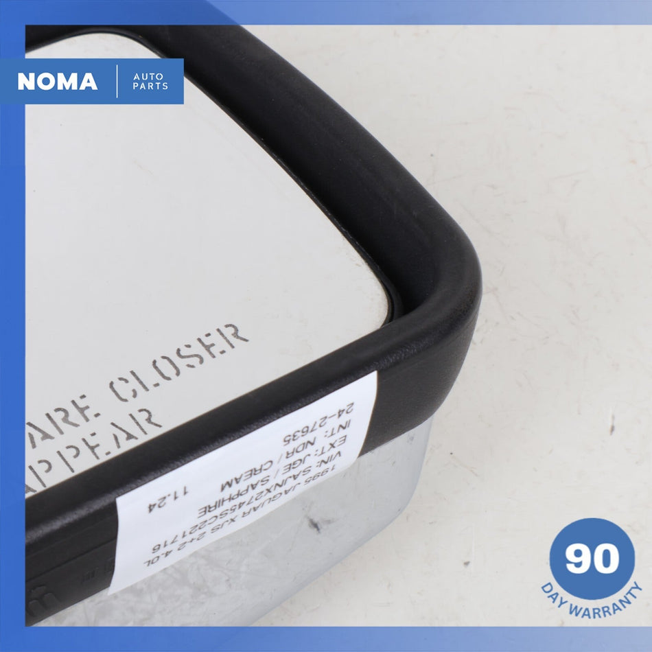 92-96 Jaguar XJS Series 3 Right Passenger Side Rear View Door Mirror Chrome OEM