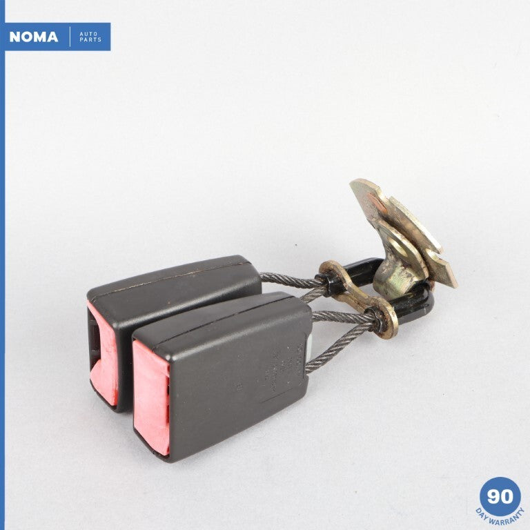 98-03 Jaguar XJ8 XJR X308 Rear Left and Center Double Seat Belt Buckle LEG OEM