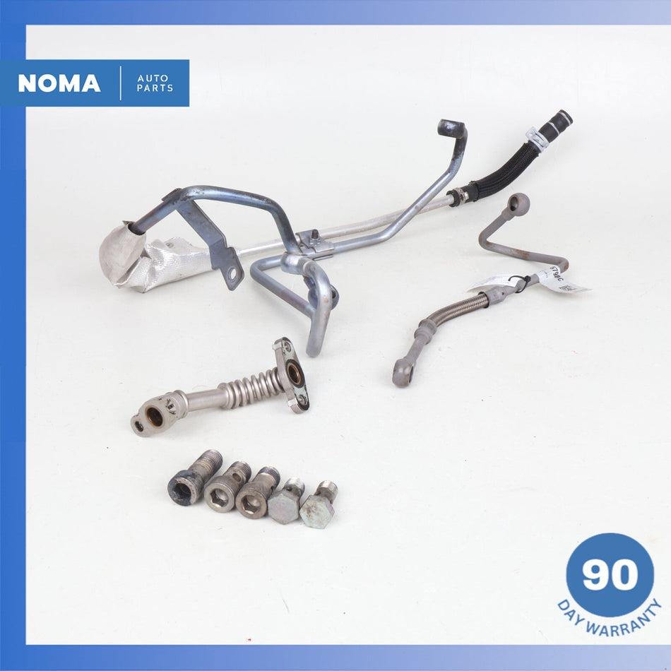 12-17 Range Rover Evoque L538 XE 204PT Turbo Turbocharger Oil Line Set OEM 70k