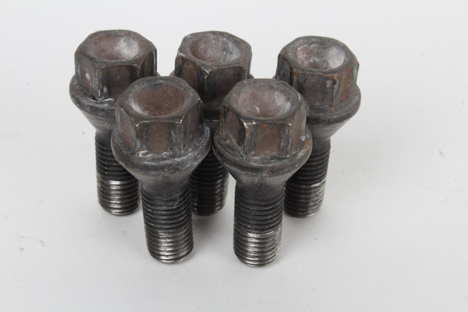 03-08 BMW Z4 E85 E86 E87 E46 E39 E60 Wheel Rim Bolts Lug Set of 5 6781150 OEM