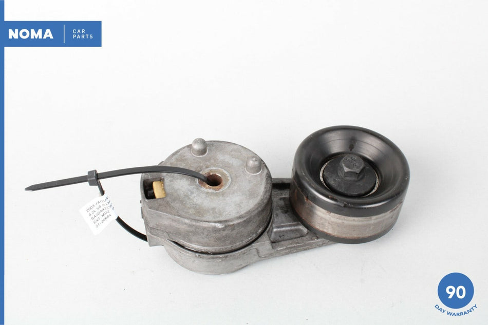 03-04 Jaguar XK8 X100 Engine Drive Belt Tensioner Idler Pulley 1X4E6B209AC OEM