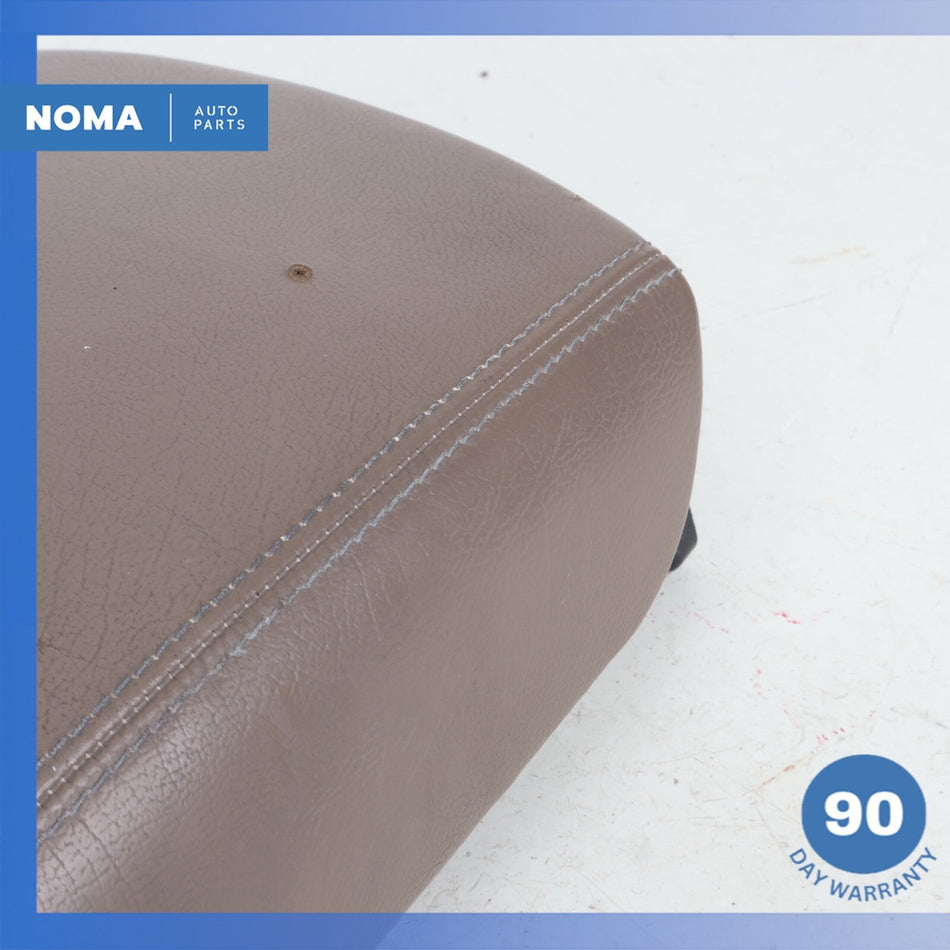 03-08 Jaguar X206 S-Type Center Console Armrest Cover Lid Brown OEM