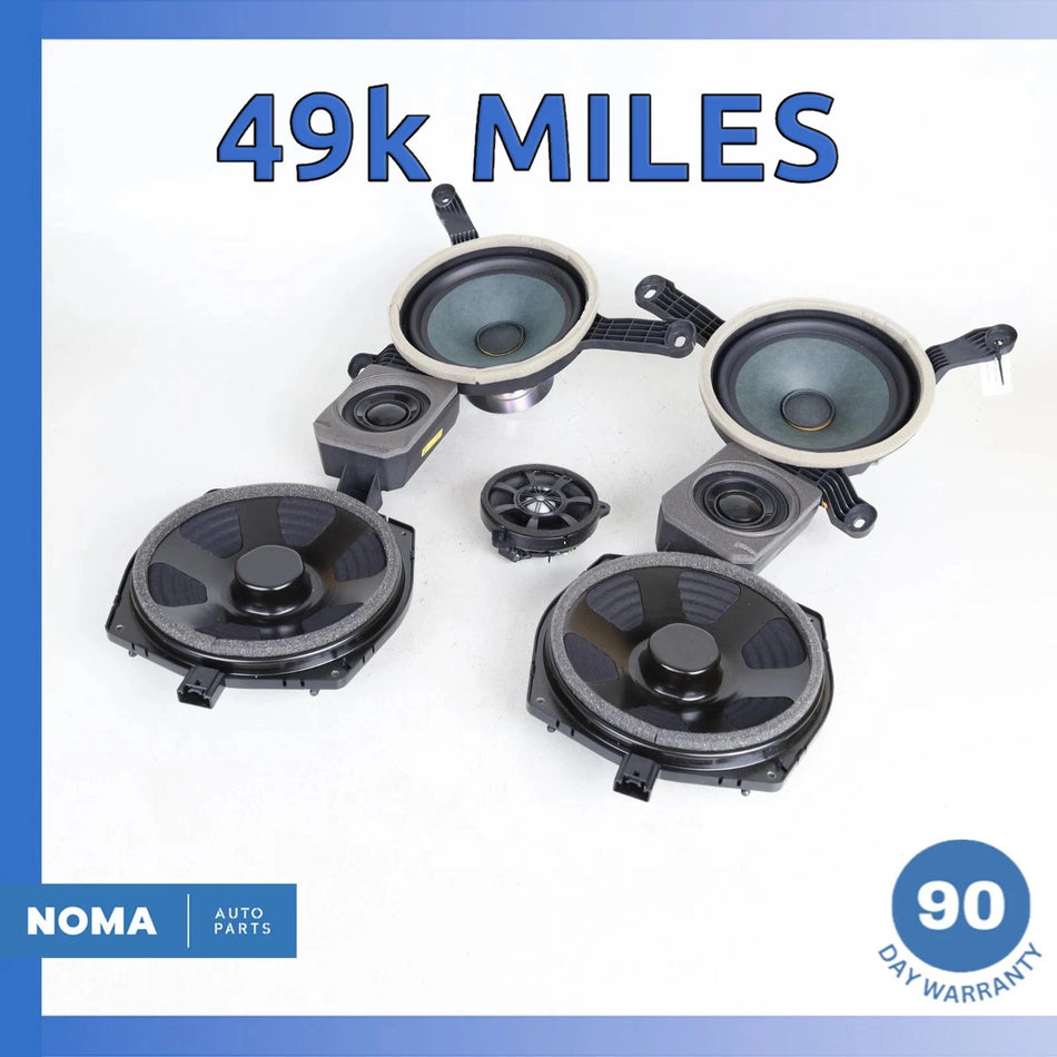 14-24 Jaguar X152 F-Type Front & Rear Premium Audio 1200W Speaker Set OEM 49k